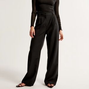 NWT Abercrombie Sloane Tailored Wide Leg Pant